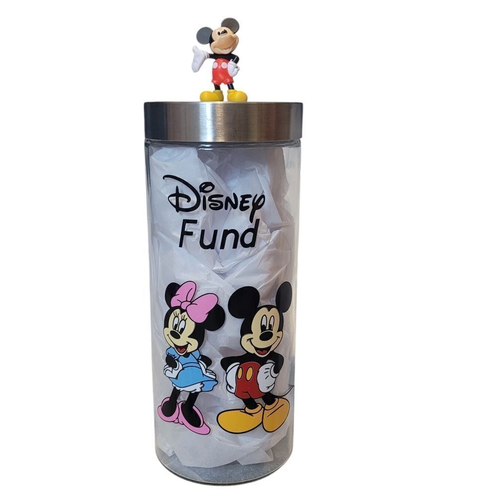 Disney family motivational savings jar